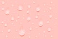 Liquid wet drops of gel or collagen. Spilled puddles of cosmetic serum or water. Round clean swatch of essence lotion or