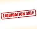 Liquidation sale text buffered