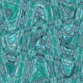 Liquide pattern in teal and turquoise aquarelle