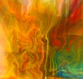 Liquified colours blended together. Abstract background.
