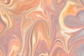 Liquify Abstract Pattern With Pink, LightSalmon, LightPink And Coral Graphics Color Art Form. Digital Background With Liquifying