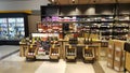 Liquor department in retail store in Canada