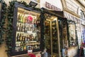 Liquor and souvenir store in Rome, Italy