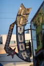 Liquor Store Sign Day Terners Liquor Sunset Blvd Hollywood