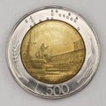 500 Lire coin 1984 Italy