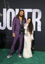 Lisa Bonet and Jason Momoa Royalty Free Stock Photo