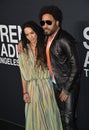 Lisa Bonet & Lenny Kravitz Royalty Free Stock Photo