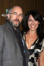 Lisa Edelstein,Richard Schiff Royalty Free Stock Photo
