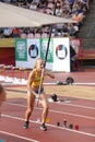 LISA GUNNARSSON SWEDEN win silver in pole vault final in the IAAF World U20 Championship Tampere,