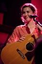 Lisa Hannigan performing at Rockwood Music Hall