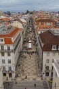 Lisboa, arco da Rua Augusta Royalty Free Stock Photo