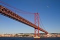 Lisbon, 25th of April bridge