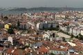 Lisbon aerial panorama landscape cityscape