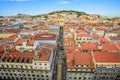 Lisbon aerial view Royalty Free Stock Photo