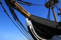 Antique frigate of the portuguese navy in Almada