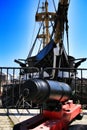 Antique frigate of the portuguese navy in Almada