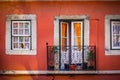 Lisbon Balcony Royalty Free Stock Photo