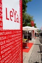 Lisbon Book Fair Leya Stands Royalty Free Stock Photo