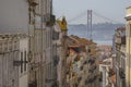 Lisbon, bridge XXV April Royalty Free Stock Photo