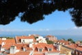 Lisbon is capital of Portugal. Area Alfama. Royalty Free Stock Photo