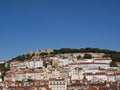 Lisbon Castle hill Royalty Free Stock Photo