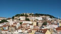 Lisbon castle Royalty Free Stock Photo