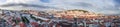 Lisbon city panorama from above