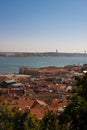 Lisbon City View Cityscape Royalty Free Stock Photo