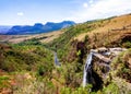Lisbon Falls in Mpumalanga - South Africa Royalty Free Stock Photo