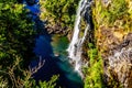 Lisbon Falls near God`s Window on the Panorama Route Royalty Free Stock Photo