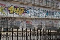 Lisbon graffiti Royalty Free Stock Photo