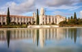 Lisbon, Jeronimos Monastery or Hieronymites, Portugal Royalty Free Stock Photo