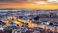 Lisbon - Lisboa cityscape, Portugal Royalty Free Stock Photo