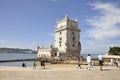 A Lisbon, Lisboa famous monument building, Portugal, Europe architecture