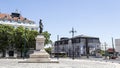 Lisbon Luis de Camoes Square Royalty Free Stock Photo