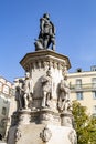 Lisbon Luis de Camoes Statue Royalty Free Stock Photo