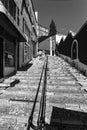 Lisbon Narrow Street in Bairro Alto