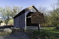 Church Hill Road Covered Bridge Royalty Free Stock Photo