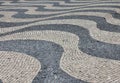 Lisbon pavement mosaic Royalty Free Stock Photo