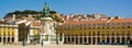 Lisbon Placa do Comercio Royalty Free Stock Photo