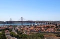 Lisbon, Portugal, 25th of April Bridge Royalty Free Stock Photo