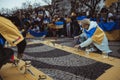 A protest rally against the Russian incursion of Ukraine