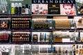 Makeup, Skincare And Cosmetic Products For Sale In Fashion Beauty Department Store Display