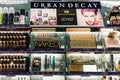 Makeup, Skincare And Cosmetic Products For Sale In Fashion Beauty Department Store Display