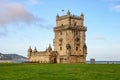 Lisbon Portugal at Belem Tower Royalty Free Stock Photo
