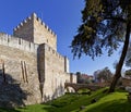 Lisbon, Portugal. Castelo de Sao Jorge aka Saint George Castle. Royalty Free Stock Photo