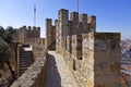 Lisbon, Portugal - Castelo de Sao Jorge aka Saint George Castle Royalty Free Stock Photo