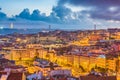 Lisbon, Portugal City Skyline Royalty Free Stock Photo