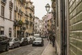 Lisbon, Portugal, Europe - old, traditional, tiled houses - city centre.