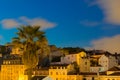 Lisbon, Portugal - Evening Cityscape of Alfama